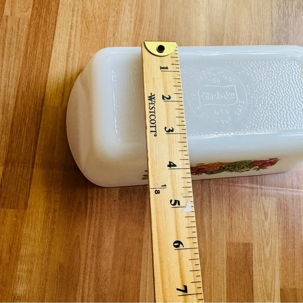 Glasbake vintage meatloaf pan
